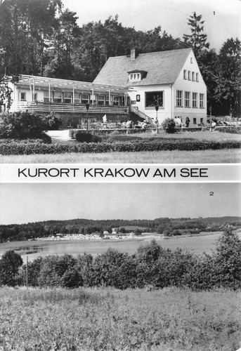 Krakow see mehrbildkarte gl - see,