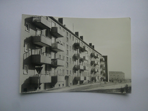 Güstrow südstadt straße - ak,