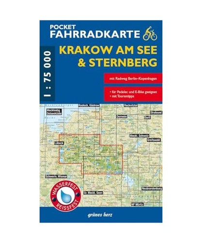 Pocket fahrradkarte krakow - pocket-fahrradkarte, am