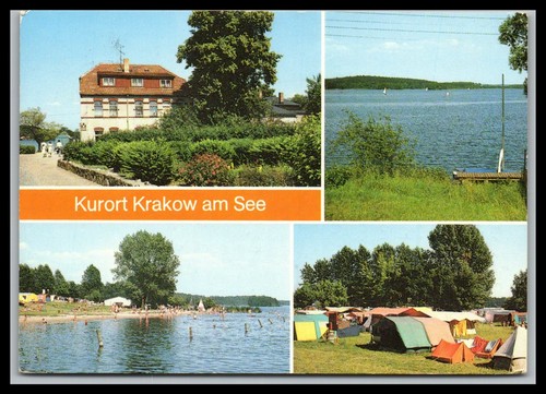 Ansichtskarte kurort krakow - ansichtskarte,
