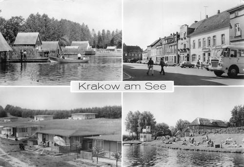 Krakow see mehrbildkarte - am,