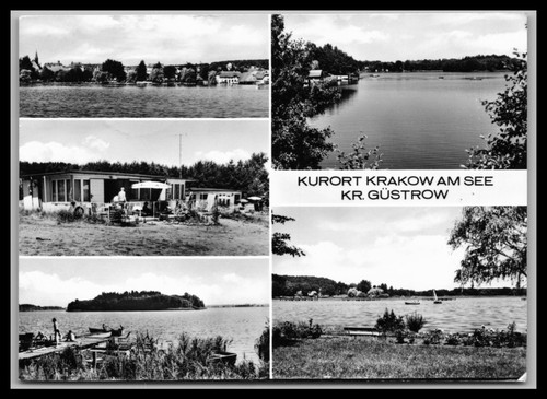 Ansichtskarte kurort krakow - ansichtskarte,