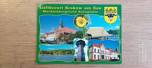 Postkarte krakow see - am,